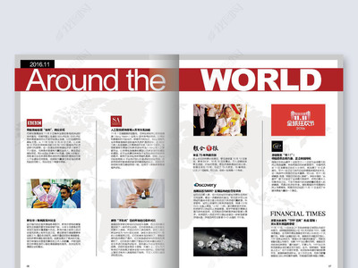 Word電子期刊雜志DOC內(nèi)刊設(shè)計(jì)模板 高效制作專(zhuān)業(yè)企業(yè)內(nèi)刊